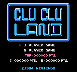 转转乐园 (Clu Clu Land)